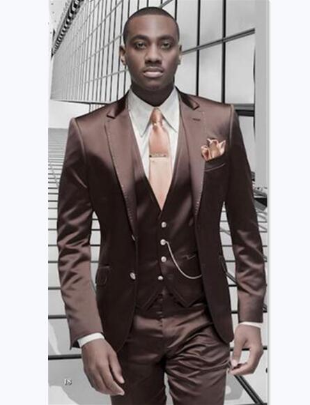 Latest Coat Pant Designs Beige Men Suit Prom Tuxedo Slim Fit 3 Piece Groom Wedding Suits For Men Custom Blazer Terno Masuclino