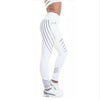 INITIALDREAM 2019 Fashion Women Leggings Slim High Waist Elasticity Leggings Fitness Printing leggins Breathable Woman Pants