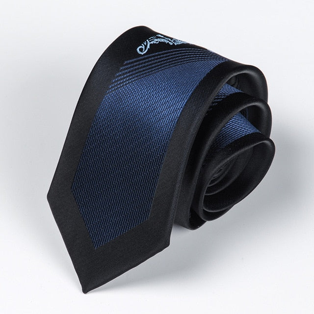 Men Tie 6cm Skinny Ties Luxury Mens Fashion Neckties Corbatas Gravata Jacquard