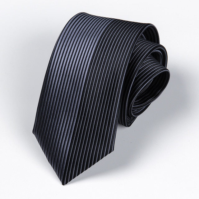Men Tie 6cm Skinny Ties Luxury Mens Fashion Neckties Corbatas Gravata Jacquard