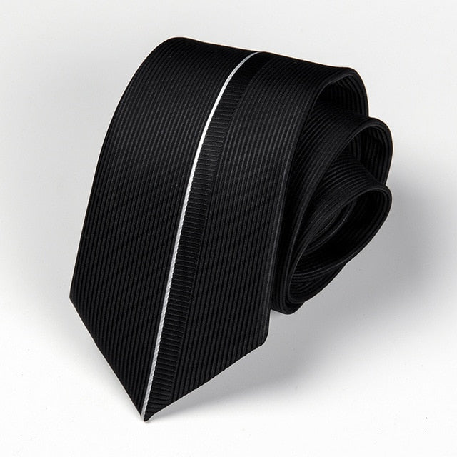 Men Tie 6cm Skinny Ties Luxury Mens Fashion Neckties Corbatas Gravata Jacquard
