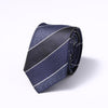 Stripes Floral Solid 6CM Mens Skinny Ties Polyester Silk Narrow Necktie Jacquard