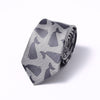 Stripes Floral Solid 6CM Mens Skinny Ties Polyester Silk Narrow Necktie Jacquard