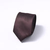 Stripes Floral Solid 6CM Mens Skinny Ties Polyester Silk Narrow Necktie Jacquard