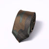 Stripes Floral Solid 6CM Mens Skinny Ties Polyester Silk Narrow Necktie Jacquard