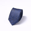 Stripes Floral Solid 6CM Mens Skinny Ties Polyester Silk Narrow Necktie Jacquard