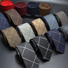 Mens Ties 6cm Classic Cotton Handmade Skinny Neck Ties for Men Striped Narrow