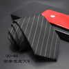 Mens Ties 6cm Classic Cotton Handmade Skinny Neck Ties for Men Striped Narrow