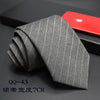 Mens Ties 6cm Classic Cotton Handmade Skinny Neck Ties for Men Striped Narrow