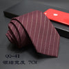 Mens Ties 6cm Classic Cotton Handmade Skinny Neck Ties for Men Striped Narrow