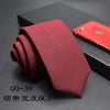 Mens Ties 6cm Classic Cotton Handmade Skinny Neck Ties for Men Striped Narrow