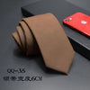 Mens Ties 6cm Classic Cotton Handmade Skinny Neck Ties for Men Striped Narrow