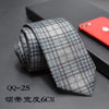 Mens Ties 6cm Classic Cotton Handmade Skinny Neck Ties for Men Striped Narrow