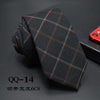 Mens Ties 6cm Classic Cotton Handmade Skinny Neck Ties for Men Striped Narrow