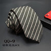 Mens Ties 6cm Classic Cotton Handmade Skinny Neck Ties for Men Striped Narrow