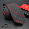 Mens Ties 6cm Classic Cotton Handmade Skinny Neck Ties for Men Striped Narrow