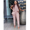 High street yellow hollow out 2 piece set women sleeveless short top and long pants fashion female outfit LTZ008