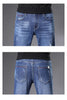 Jeans Autumn Classic Trousers Mens Jeans Skinny Male Pants Denim Streetwear Jeans For Slim Fit Designer Casual Straight MOOWNUC