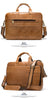 WESTAL men's leather bag men's briefcase office bags for men bag man's genuine leather laptop bags male tote briefcase handbag