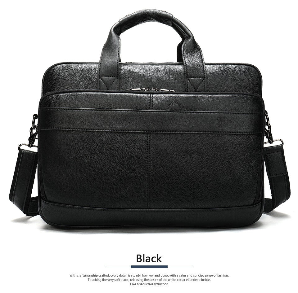 WESTAL men's leather bag men's briefcase office bags for men bag man's genuine leather laptop bags male tote briefcase handbag