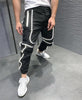 Reflective trousers men's street night run hip hop thin section health street clothing men's