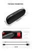 NBY 4070 Portable Bluetooth Speaker Wireless Speaker Stereo Music Surround Loudspeaker Support TF FM Radio Subwoofer Box