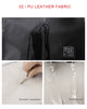 Fashion Men Backpacks Male PU Leather Backpack Laptop 15.6 Inch Women Female Bags Boys Girls Student Casual USB Charging Bagpack