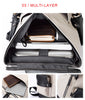 Fashion Men Backpacks Male PU Leather Backpack Laptop 15.6 Inch Women Female Bags Boys Girls Student Casual USB Charging Bagpack