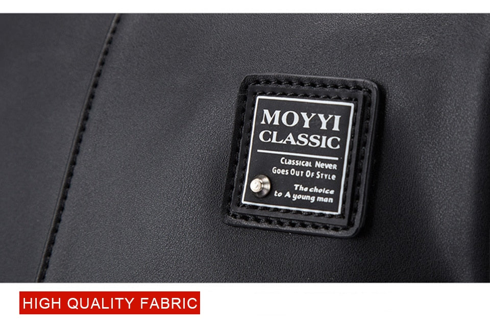 Fashion Men Backpacks Male PU Leather Backpack Laptop 15.6 Inch Women Female Bags Boys Girls Student Casual USB Charging Bagpack