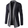 Covrlge New Autumn Winter Classic Cuff Knit Cardigan Men's Sweaters High Quality Men Knitted Coats Male Knitwears MZL046