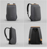 Kingsons 2020 New Anti-thief Fashion Men Backpack Multifunctional Waterproof 15.6 inch Laptop Bag Man USB Charging Travel Bag