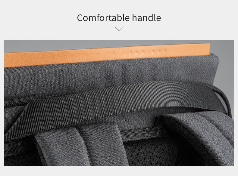 Kingsons 2020 New Anti-thief Fashion Men Backpack Multifunctional Waterproof 15.6 inch Laptop Bag Man USB Charging Travel Bag