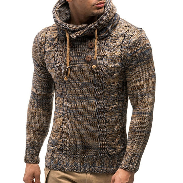 NaranjaSabor New Men's Hoodie 2020 Winter Men Warm Hooded Knitted Fashion Pullovers Sweatshirt Male Casual Brand Clothing N632