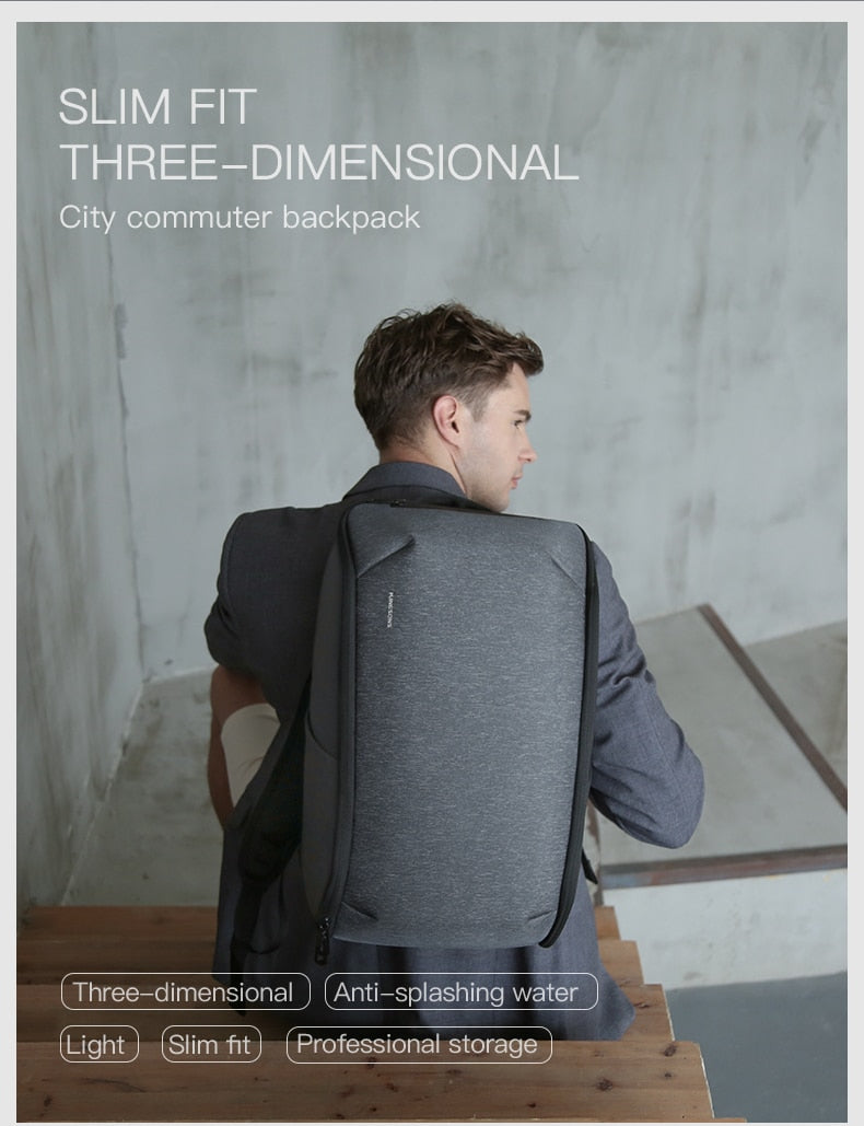 Kingsons Multifunction Men 15 inch Laptop Backpacks  Fashion Waterproof Travel Backpack Anti-thief male Mochila school bags hot
