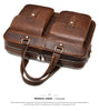 WESTAL men's leather bag men's briefcase office bags for men bag man's genuine leather laptop bags male tote briefcase handbag