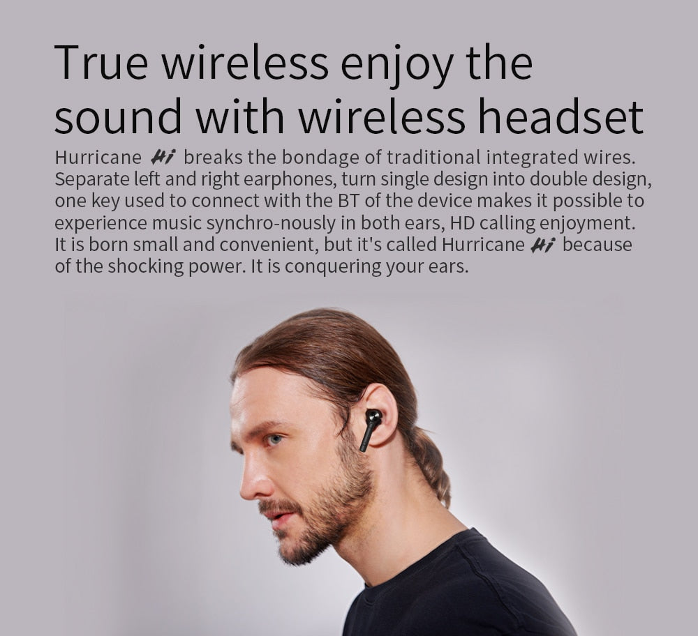 Bluedio Hi wireless bluetooth earphone for phone stereo sport earbuds headset with charging box built-in microphone