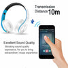New Portable Wireless Headphones Bluetooth Stereo Foldable Headset Audio Mp3 Adjustable Earphones with Mic for Music