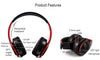 New Portable Wireless Headphones Bluetooth Stereo Foldable Headset Audio Mp3 Adjustable Earphones with Mic for Music