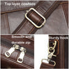 WESTAL men's leather bag men's briefcase office bags for men bag man's genuine leather laptop bags male tote briefcase handbag