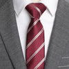Men ties necktie Men's vestidos business wedding tie Male Dress legame gift gravata England Stripes JACQUARD WOVEN 6cm