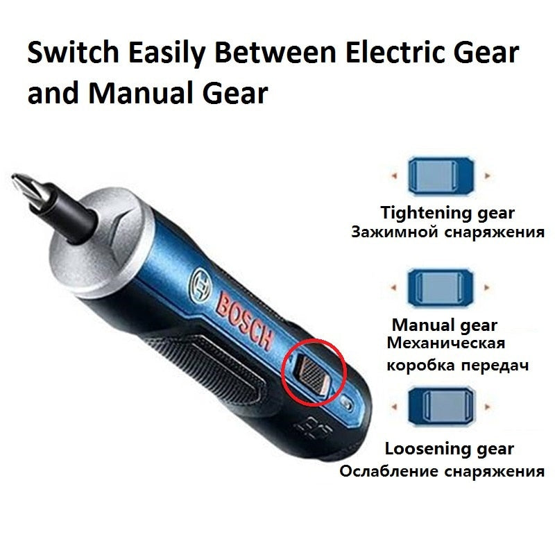 BOSCH GO BOSCH GO2 Mini Electrical-screwdriver 3.6V Lithium-ion Battery Rechargeable