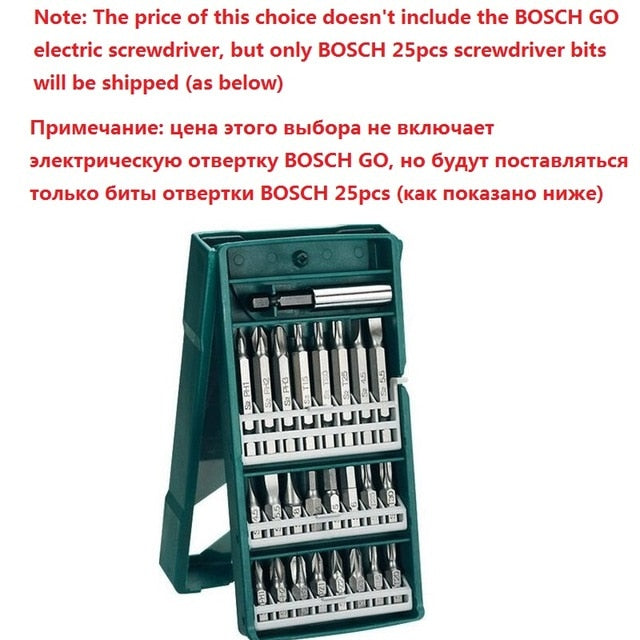 BOSCH GO BOSCH GO2 Mini Electrical-screwdriver 3.6V Lithium-ion Battery Rechargeable