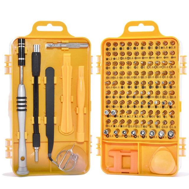 Jewii 110 in1 Screwdriver Set Multi-function Precision Screwdriver Bits Torx PC Mobile Phone Device Repair Hand Tools