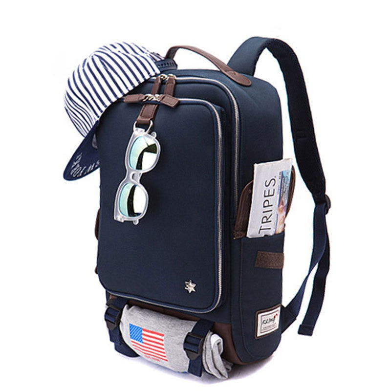 NEW 15.6 Inch Notebook Backpacks Men's Shoulder Bags Fashion Business Casual Waterproof School bags girls Travel Backpack