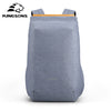 Kingsons 2020 New Anti-thief Fashion Men Backpack Multifunctional Waterproof 15.6 inch Laptop Bag Man USB Charging Travel Bag