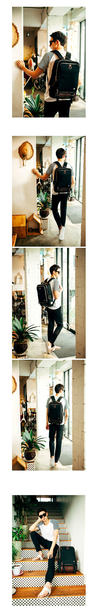NEW 15.6 Inch Notebook Backpacks Men's Shoulder Bags Fashion Business Casual Waterproof School bags girls Travel Backpack