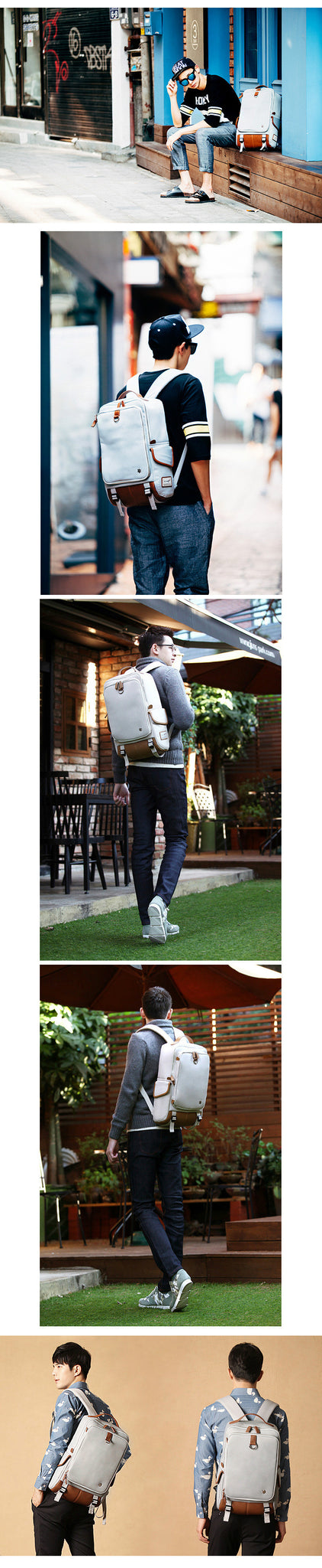 NEW 15.6 Inch Notebook Backpacks Men's Shoulder Bags Fashion Business Casual Waterproof School bags girls Travel Backpack