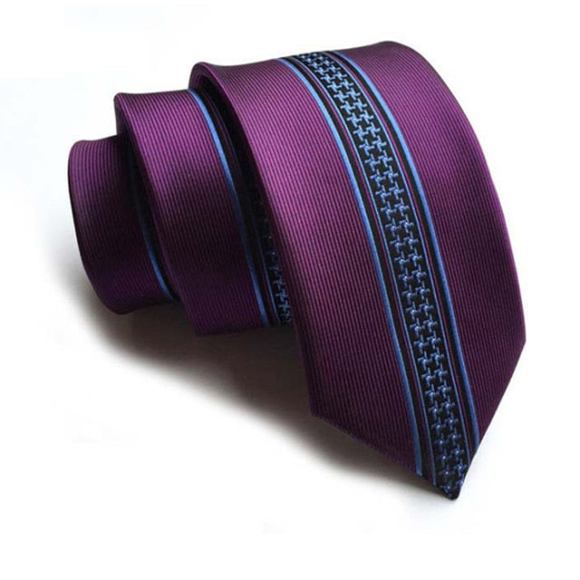 30 styles New 6CM Man and Woman Silk Tie Groom's Wedding Necktie Fashion Style Business Slim Skinny Woven Neck Ties
