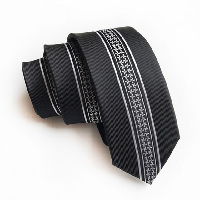 30 styles New 6CM Man and Woman Silk Tie Groom's Wedding Necktie Fashion Style Business Slim Skinny Woven Neck Ties