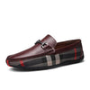 Fashion Men Casual Shoes Walking Lightweight Loafers Comfortable Mens Moccasins Shoes Genuine Leather Flats Big Size 2021 New